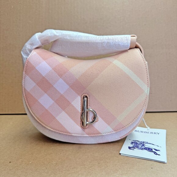 Burberry Mini Rocking Horse Shoulder Bag - Peach - Picture 8 of 13
